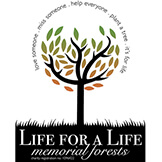 Life For A Life Memorial Forests Logo